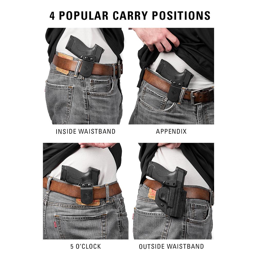 Mission First Tactical AIWB/OWB Series Appendix/Inside/Outside Waistband - Mission First Tactical