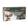 Fiocchi Backwoods Hunter Rifle Ammunition  308 Win 150gr CHP 2900 fps 20 ct
