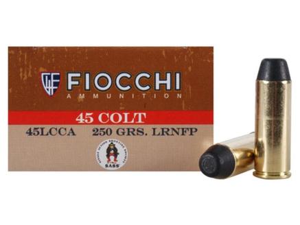  Fiocchi Cowboy Action .45 LC 45LCCA 250 GR Lead RNFP Ammo - 50/box 45LC-img-0