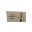 Fiocchi Range Dynamics 308 Win 123gr Full Metal Jacket (FMJ) - 20 Rounds