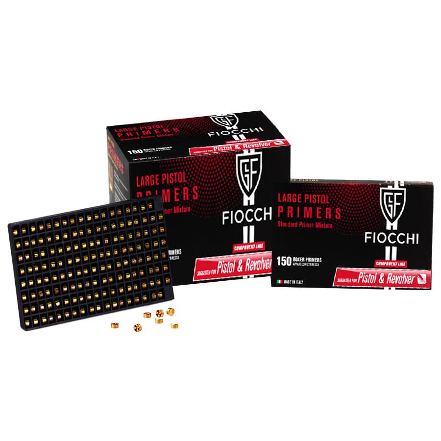 Fiocchi Large Pistol Primers - 1500/ct