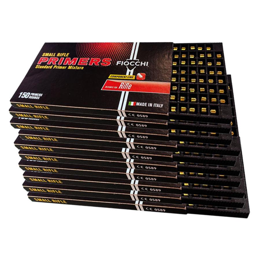 Fiocchi Small Rifle Primers - 1500/ct