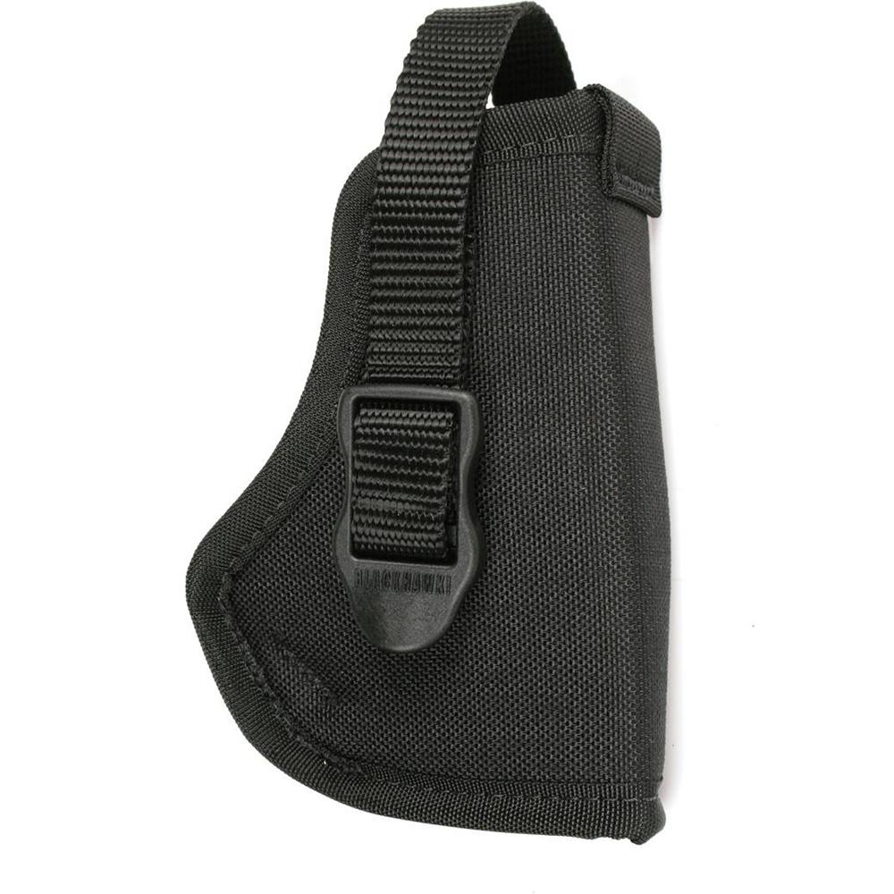 Blackhawk 73NH06BKR Hip Holster Black Cordura Nylon for Glock 26/27