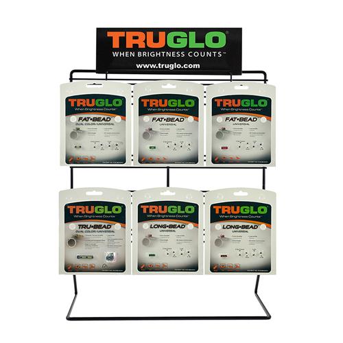 TruGlo XRTG948UD Dual-Color Fat-Bead Sight, 4-Pack, Universal Fit