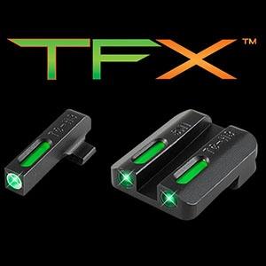 Truglo TG13SM1A TFX Tritium/Fiber-Optic Sight Set Steyr M-A1/C-A1/S-A1