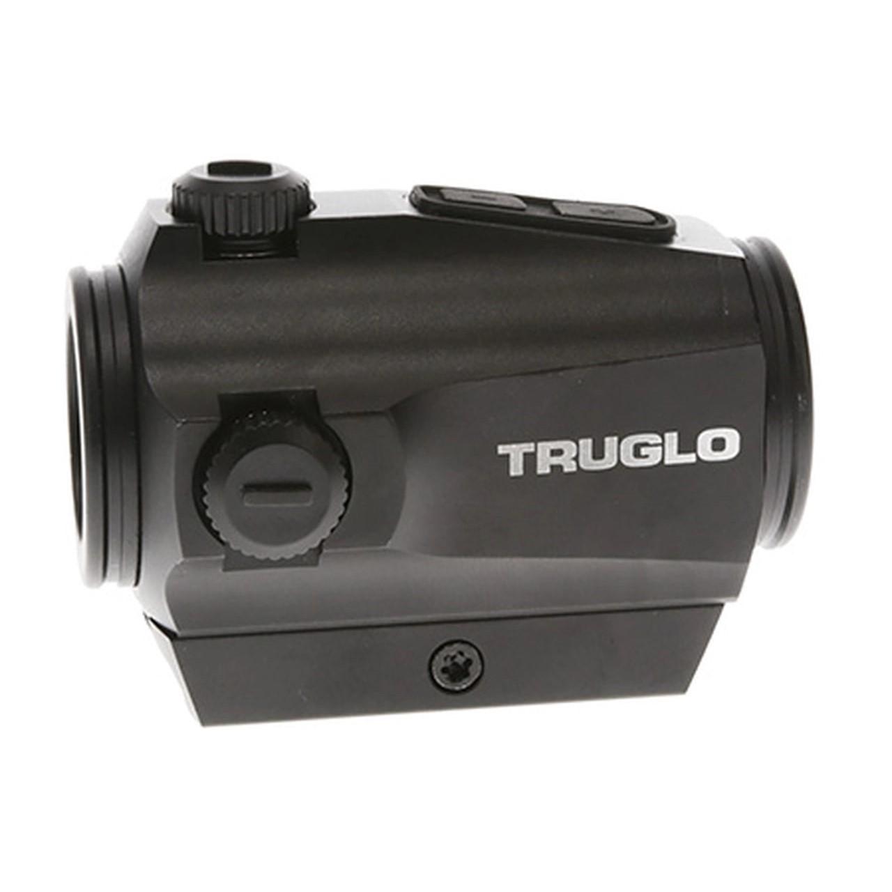 Truglo TG8125BN Tru-Tec Compact AR-15 Red Dot Sight 25mm 2 MOA Black