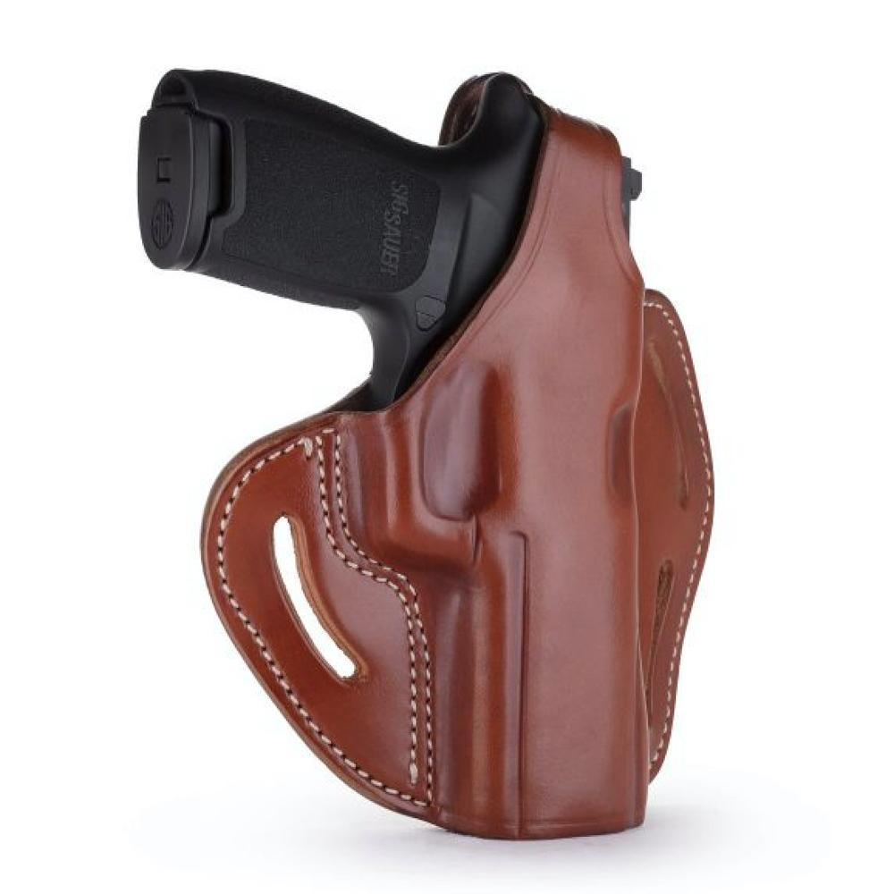 1791 Gunleather BHX4CBRR Thumb Break Belt Holster RH 1911 5" Rails - 2nd Amendment 1791 LLC