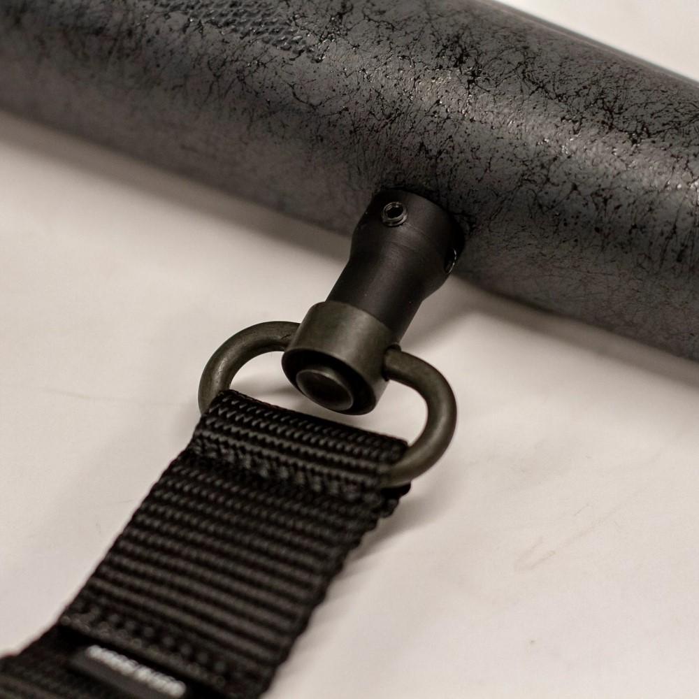 Grovtec Push Button Base to Stud Adaptor Fixed Black