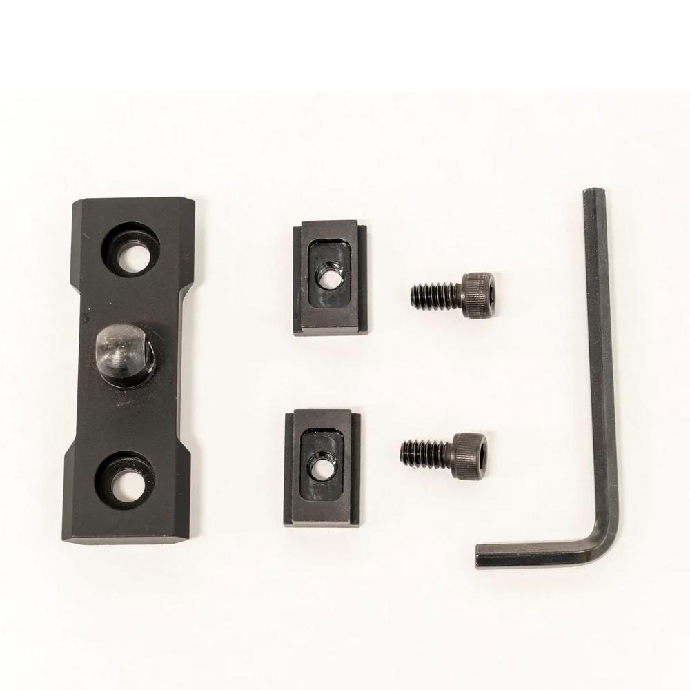 Grovtec GTSW325 Anschutz T-Nut Rail Adaptor Set Black Anodized Finish