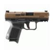 Canik TP9 ELITE SC 9MM 12RD 3.5inBBL GRN FIBER OPTIC SIGHT BRONZE BLEM