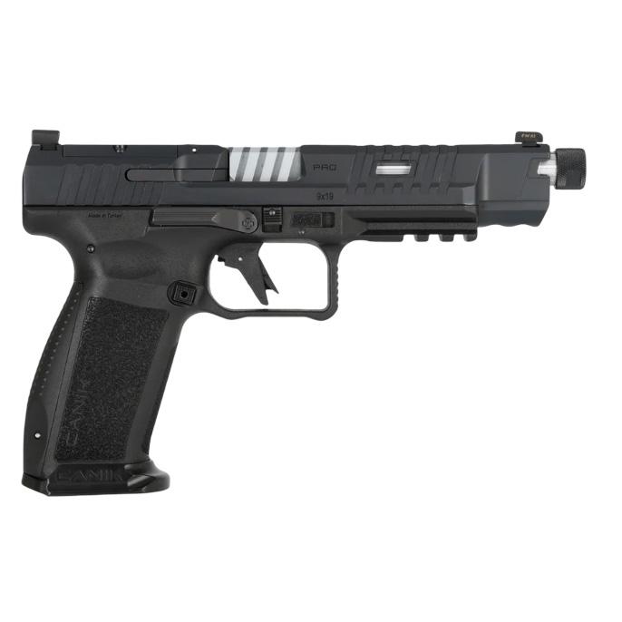 Canik METE SFX PRO Handgun 9MM Luger 18(1) & 20(1) Magazines 5.73" Threaded Barrel Optic Ready