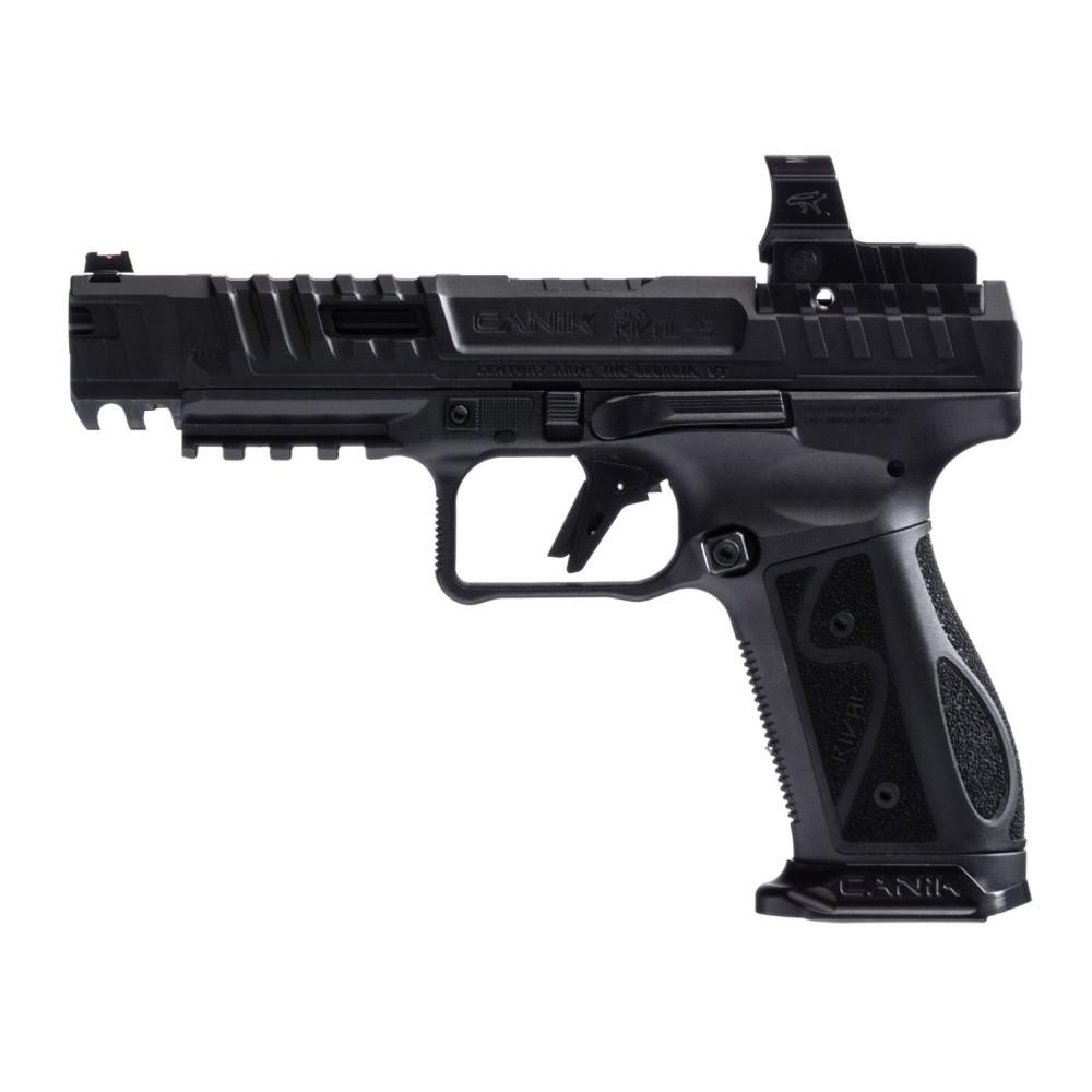 Century Arms Canik SFx Rival-S Dark Side Handgun 9mm Luger 18rd Magazines (2) 5" Barrel Black with MO2 Optic
