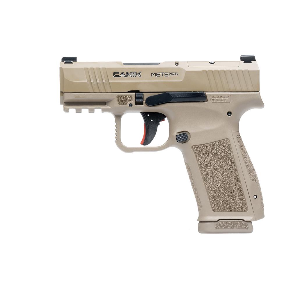 Century Arms Canik Mete MC9L Handgun 9mm Luger 17rd Magazines(2) 3.18" Barrel Optic Ready FDE