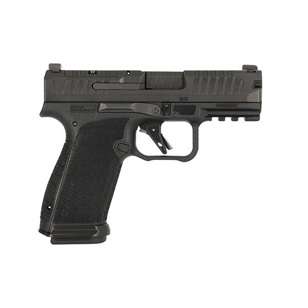 Canik Prime Radian Handgun 9MM Luger 17RD Magazines(2) 3.83" Barrel Optic Ready Black W/Onyx Red Dot