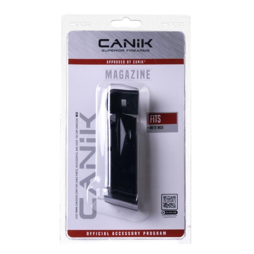 Century Arms Canik Mete MC9 Handgun Magazine with Grip Extension Black 9mm Luger 12/rd