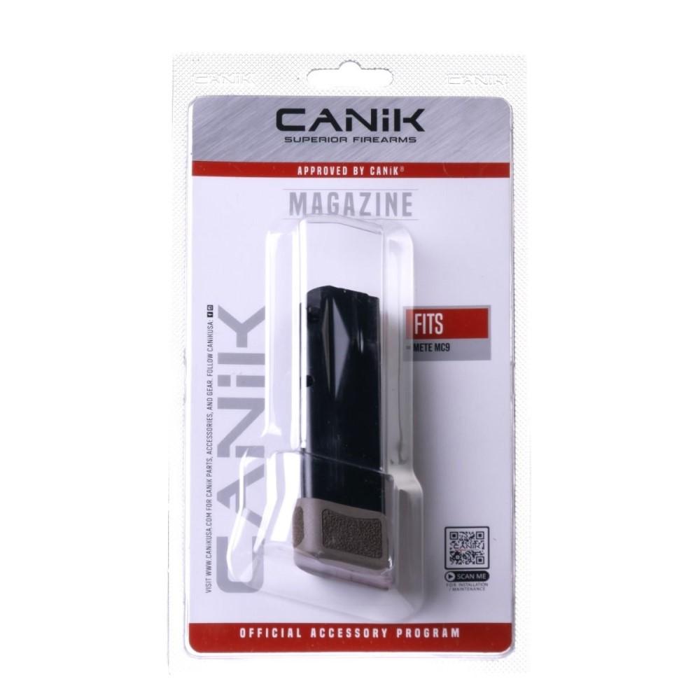Century Arms Canik Mete MC9 Handgun Magazine with Grip Extension FDE 9mm Luger 15/rd