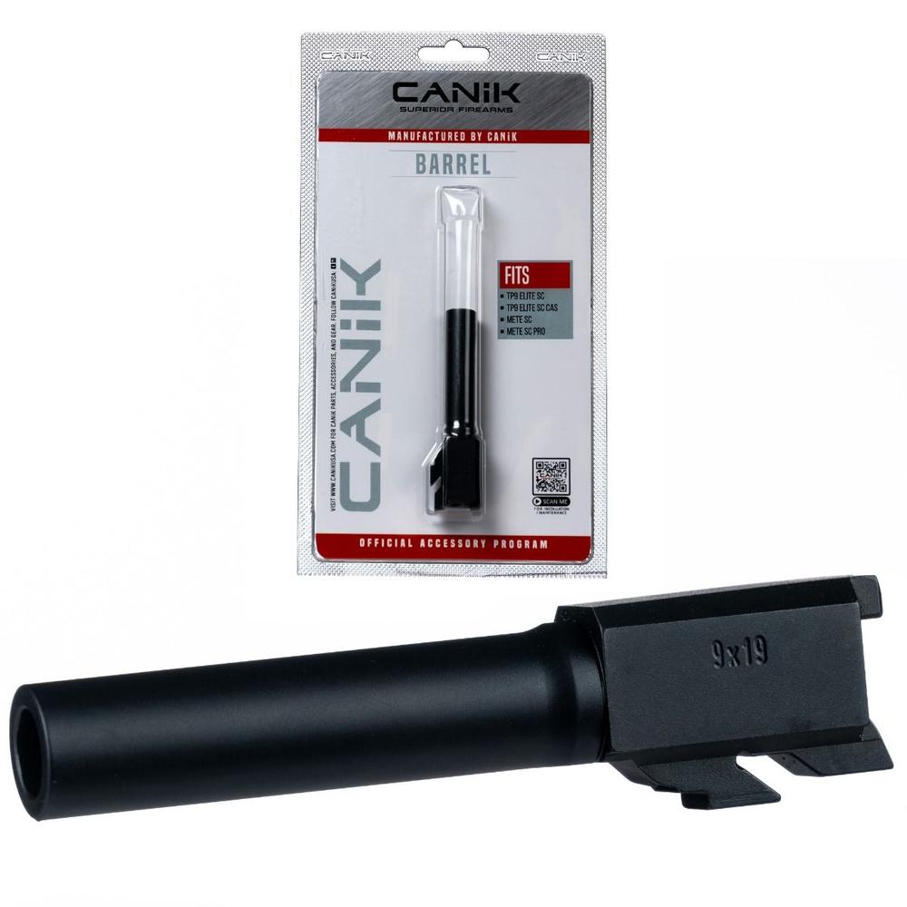 Century Arms Canik Steel Drop in Barrel for Select 9mm Canik Pistols Sub Compact Black