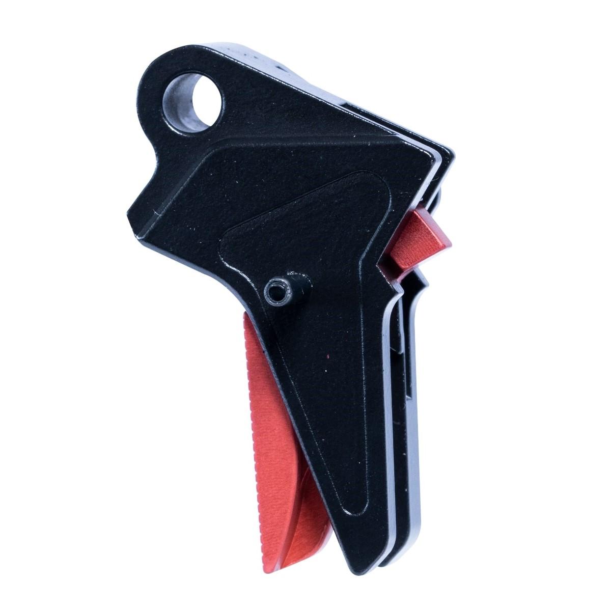 Canik TP9 Full Size Red Flat Trigger Assembly - Suitable with DA, SFT, SFL, SF, SFX Models - Century Arms