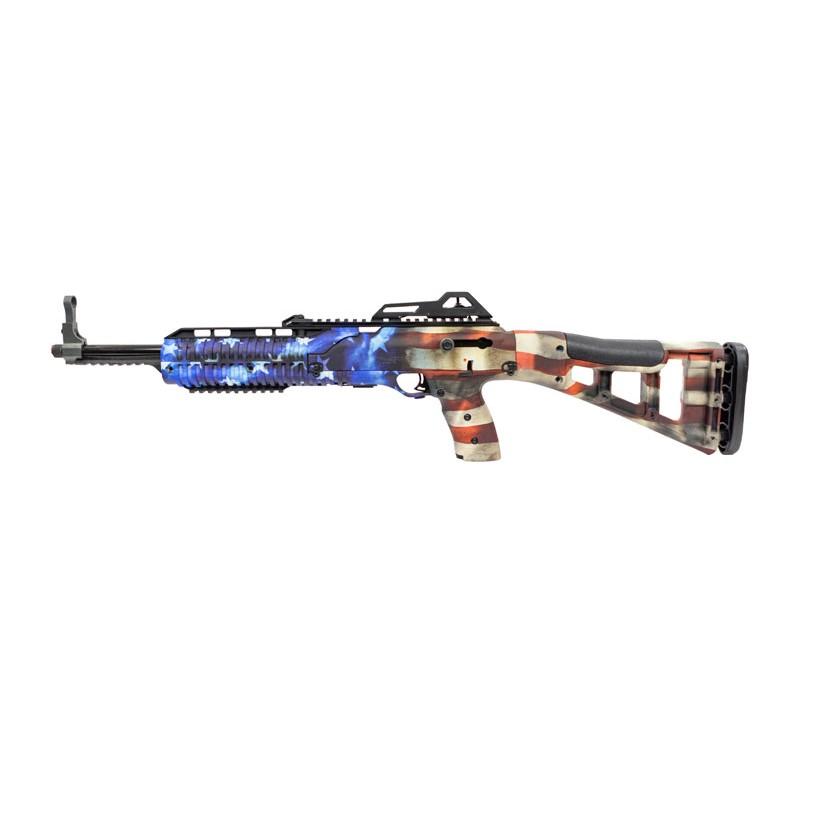 MKS SUPPLY Hi-Point 9TS Carbine 9mm Luger 10rd Magazine 16.5" Barrel Grand Union Flag Pattern Stock
