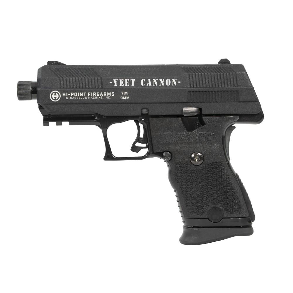 MKS SUPPLY Hi-Point Firearms Yeet Cannon G1 Handgun 9mm Luger 10rd Magazine 4.12" Threaded Barrel Black