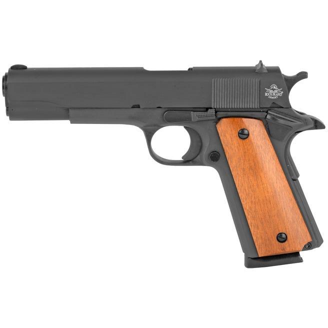 Rock Island Armory RI Armscor M1911-A1 FSP Handgun 45 Auto 8rd Magazine 5" Barrel Parkerized .45 ACP