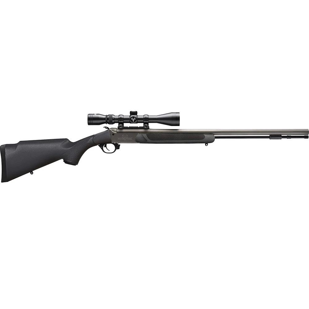 Traditions NitroFire Vapr Twist Muzzleloader Rifle .50 cal Single Shot 26" Barrel Black with 3-9x40 Scope 50 Caliber
