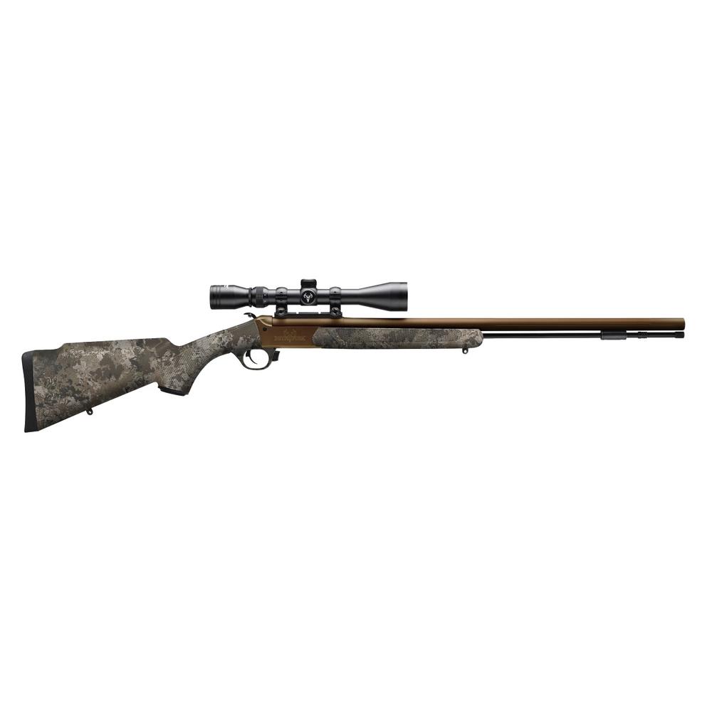 Traditions NitroFire VAPR Scope Package .50 Cal Muzzleloader 26" Barrel Camo and Bronze 50 Caliber