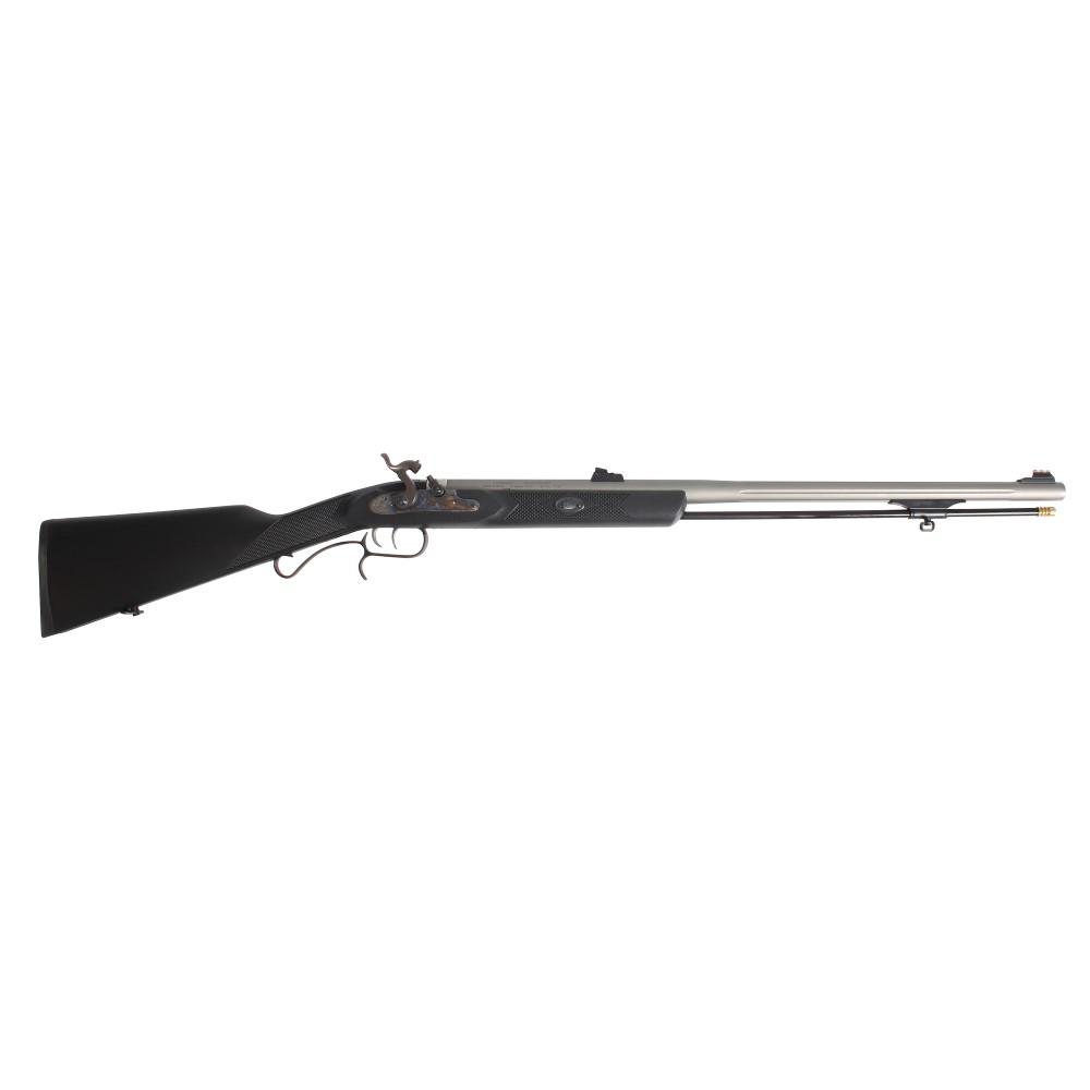 Traditions ShedHorn Sidelock Muzzleloader Rifle .50 Cal 26" Barrel Black SS Open Sights 50 Caliber