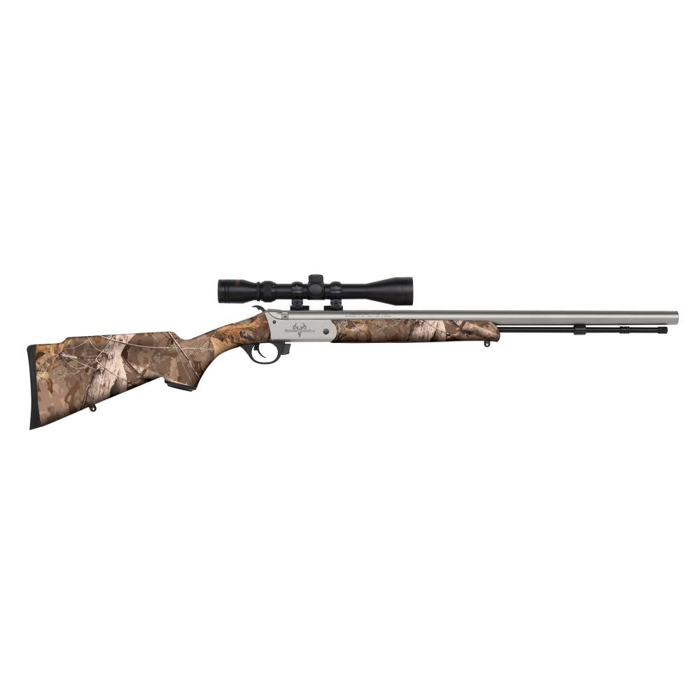 Traditions Buckstalker XT Muzzleloader Rifle .50 Cal 24" BBL Next Camo Wyld 3-9x40 Scope 50 Caliber