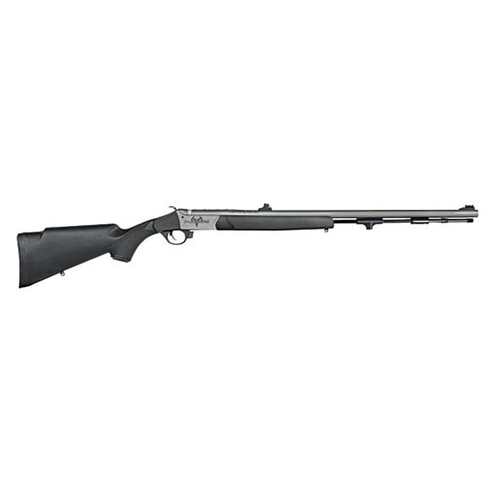 Traditions Buckstalker XT Northwest Magnum Muzzleloader 50 Cal Single Shot 24" Barrel Black and Steel 50 Caliber…