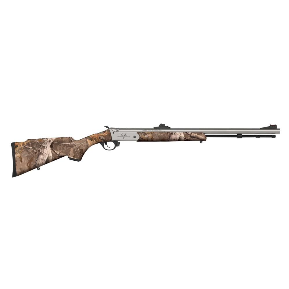 Traditions Buckstalker XT Muzzleloader Rifle .50 Cal Single Shot 24" Barrel Next Camo Wyld with Open Sights 50 Caliber