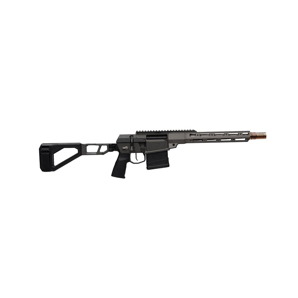 Q Fix 8.6 BLK Pistol 8.6 BLK 10rd Magazine 12" Barrel Grey w/Black Accents Brace 8.6 Blackout