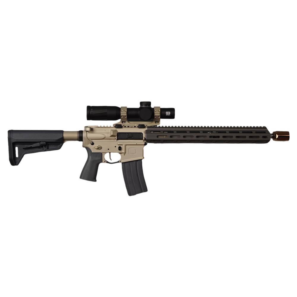 Q LLC Sugar Weasel *CA Compliant 5.56 NATO 10+1 16"Black Cerakote Aluminum Receiver w/Picatinny Rail, M-LOK Handguard, CMOE SL-K Black Polymer Stock, Black Polymer Grip - Q LLC - 5.56 NATO