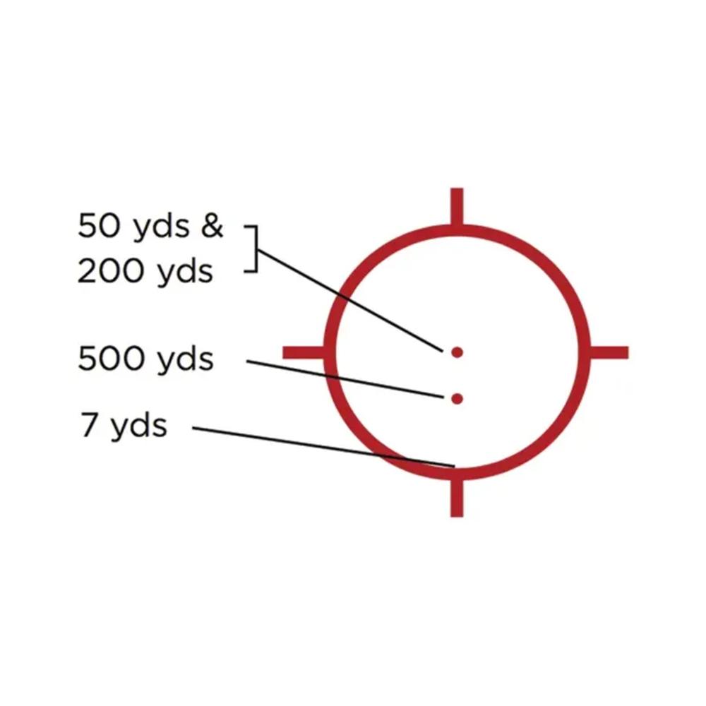 EOTech HWS EXPS3 Holographic Weapon Sight - Night Vision Compatible- -2 68 MOA Ring w/ (2) 1 MOA Dots - Matte
