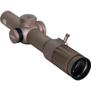 EOTECH Vudu 1-10x28 FFP Rifle Scope - SR5 Reticle MRAD with Daylight Dot TAN/FDE