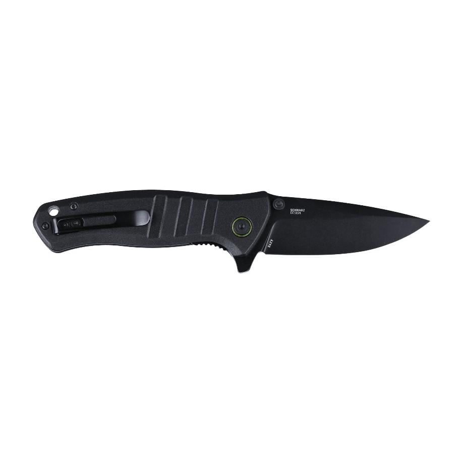 CRKT Dextro Folding Knife 3-1/5 Drop Point Blade Black-img-0
