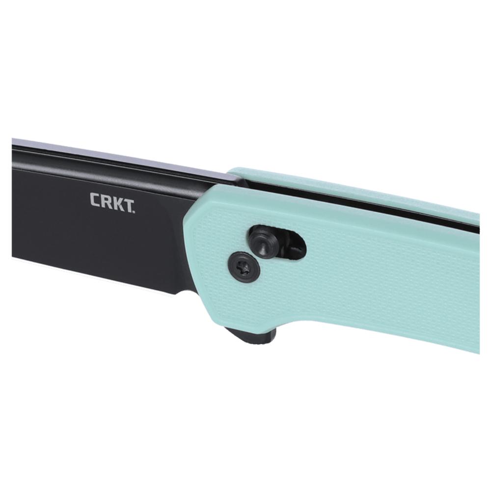 Columbia River Knife & Tool CRKT Q Compact Folding Knife 3" Drop Point Blade Blue