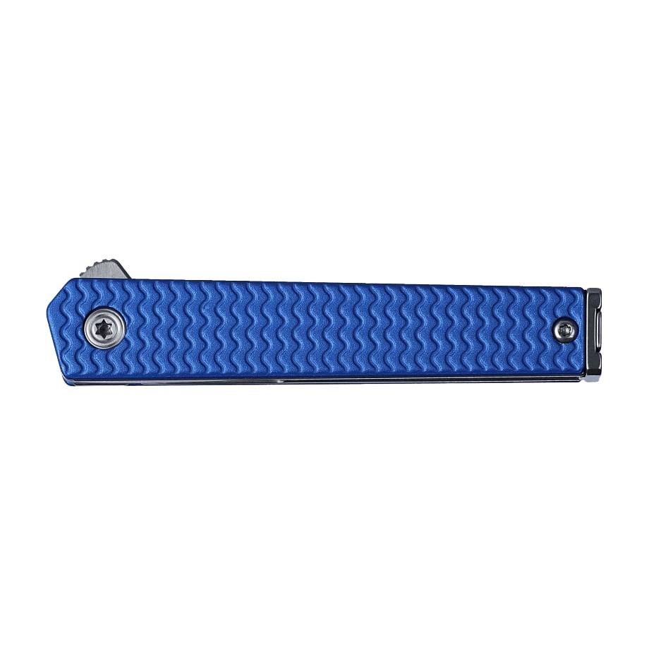 Columbia River Knife & Tool CRKT CEO Microflipper Folding Knife 2-1/5" Sheepsfoot Blade Blue