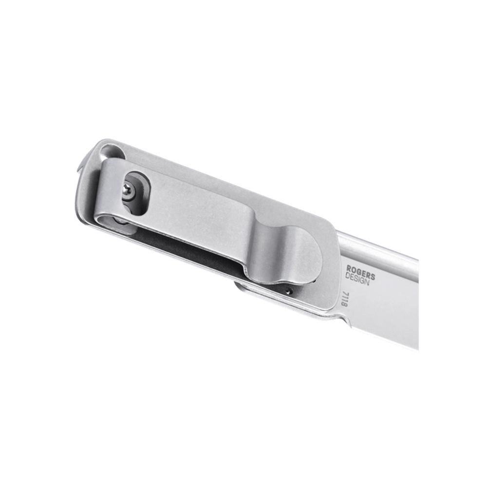 Columbia River Knife & Tool CRKT Box Key EDC Folding Pocket Knife 1-1/4" Blade Silver