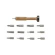 HEX BIT DRIVER LEATHER TOOL ROLL