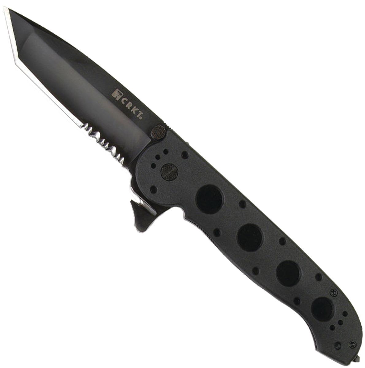 CRKT M16-14ZLEK Tanto Flipper Knife (3.75 Black-img-0