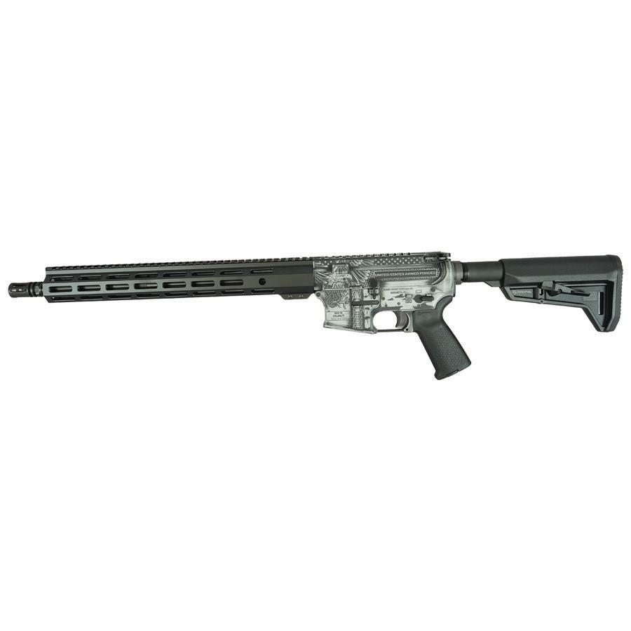 Shark Coast Tactical "Armed Forces Grey" Rifle 5.56mm 30rd Magazine 16" Barrel 15" MLOK Handguard
