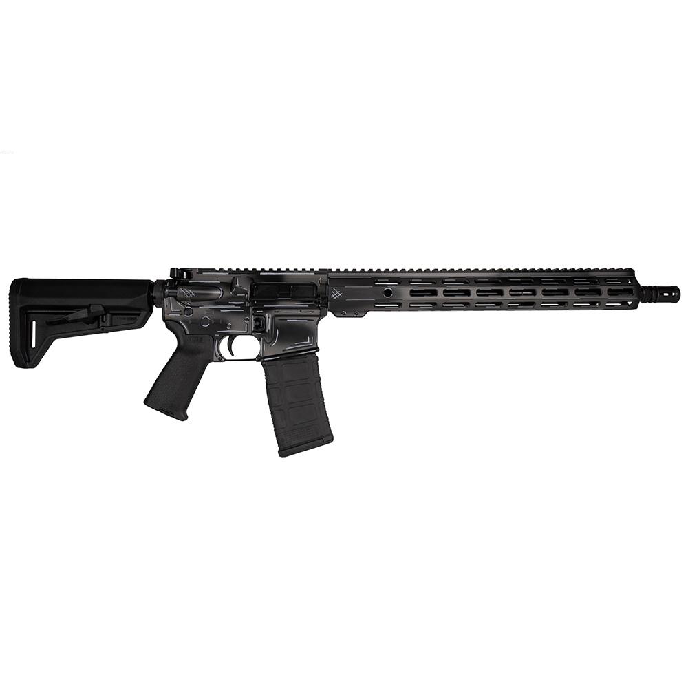 Shark Coast Tactical Anime-Black Rifle 5.56mm 10rd Magazine 16 Barrel 15 MLOK Handguard California Compliant
