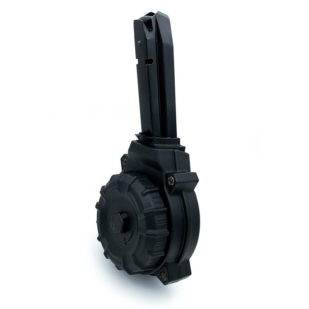 Promag DRM-A61 HK VP9 9mm 50-Round Drum Magazine Black