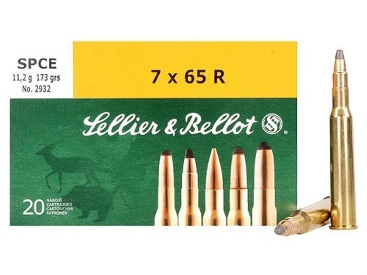 lier &amp Bellot 7x65 R 173 Grain Soft Point Ammunition 20 Rounds Ammo