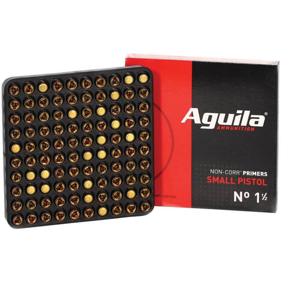 Aguila Small Pistol Primers No. 1 -1/2 1000/ct (Box)