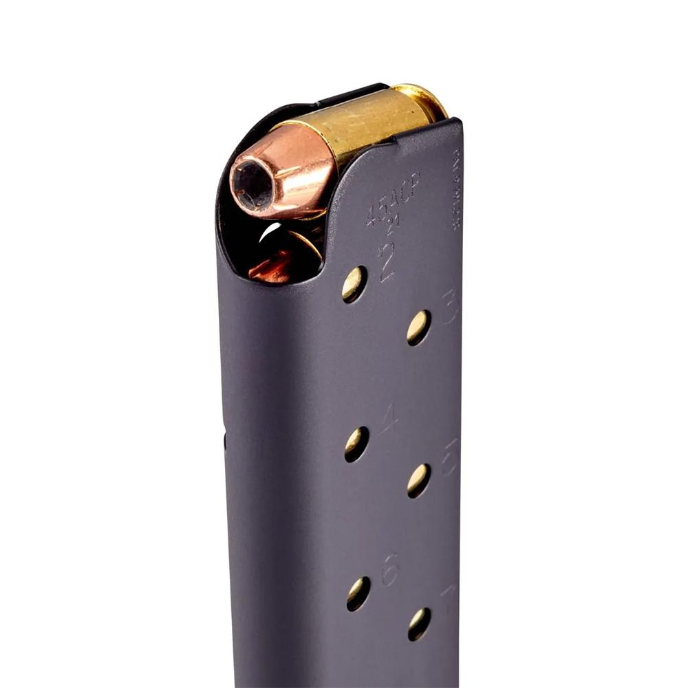 Chip Mccormick Railed Power 1911 Full Size Handgun Magazine Black .45 ACP 10/Rd