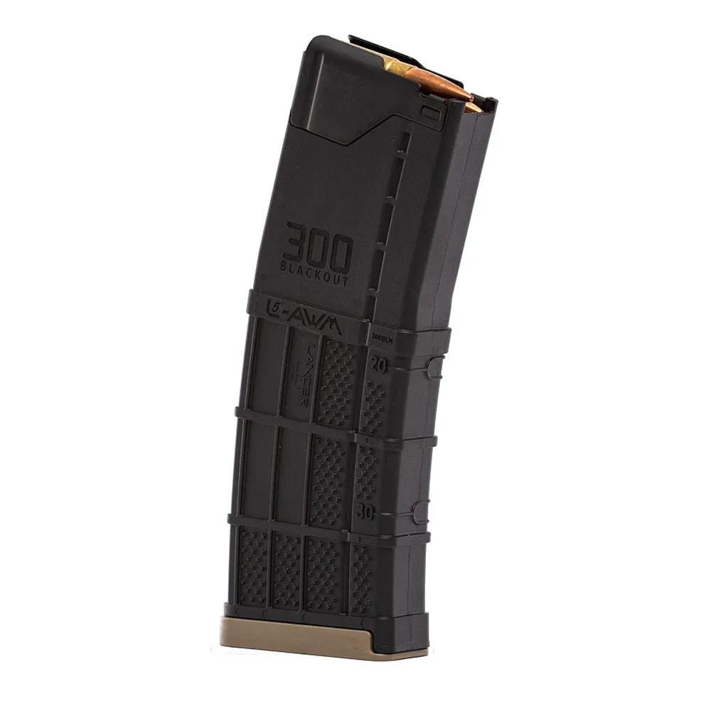 Lancer L5AWM Rifle Magazine Black .300 Blk 30/Rd