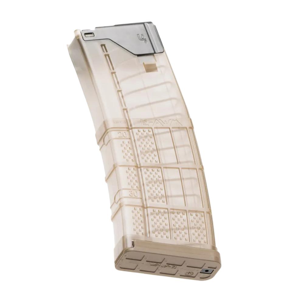 Lancer L5AWM Gen 2 Rifle Magazine Translucent Dark Earth .223/5.56 30/Rd