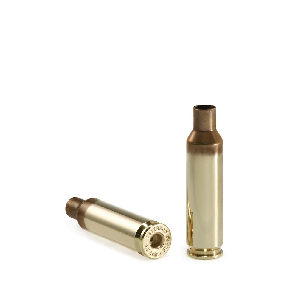Peterson?SRP(Small Rifle Primer) Unprimed Brass 6.5 Creedmoor - 50/ct